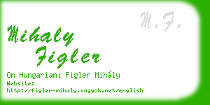 mihaly figler business card