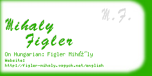 mihaly figler business card